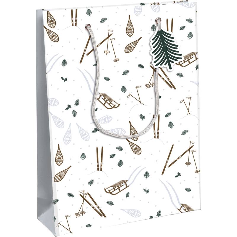 Clairefontaine Weihnachts-Geschenktüte "Winter", mittel