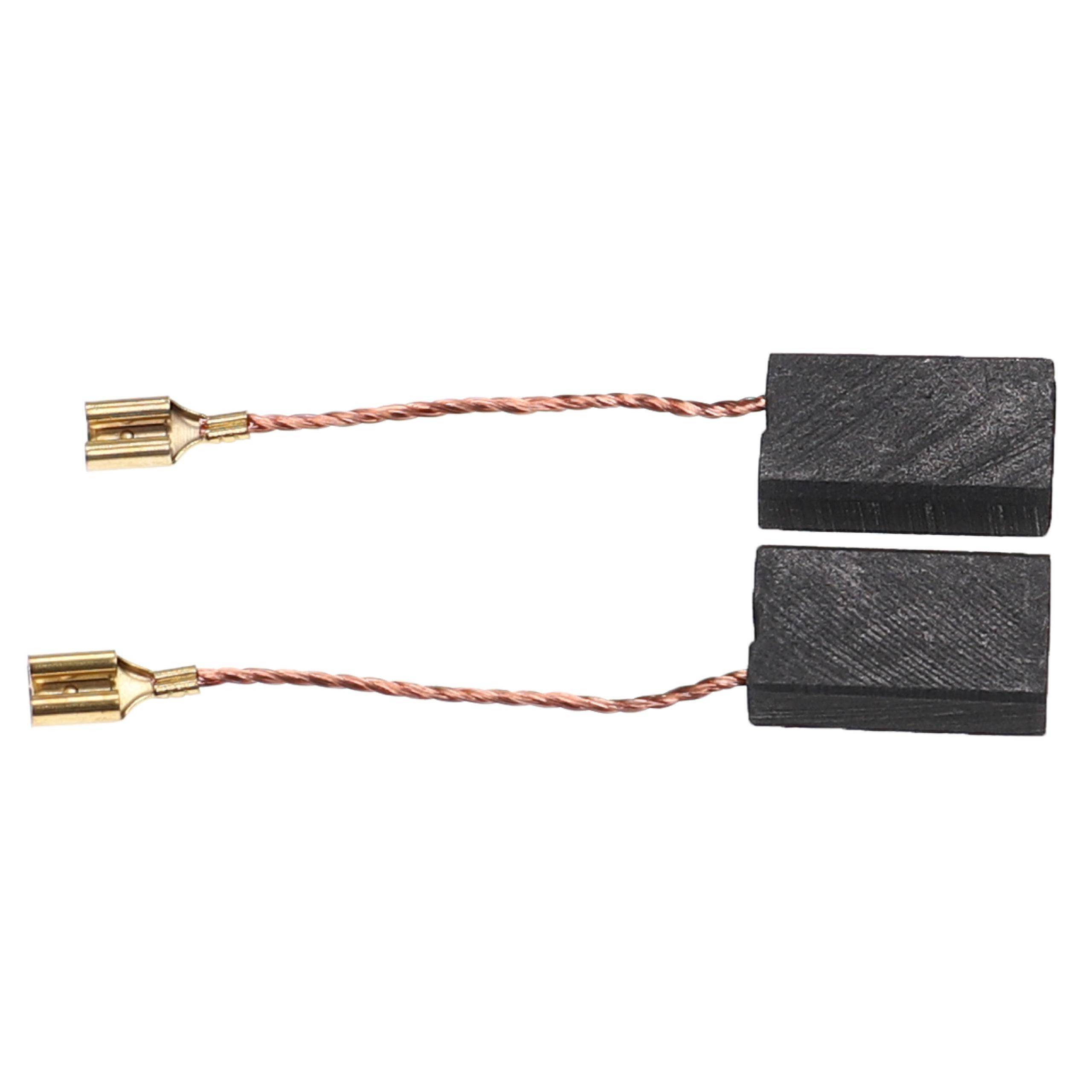 vhbw 2x Kohlebürste 6,3 x 12,5 x 21 mm kompatibel mit Collomix CX 44 A, CX 60 A, CX 600 HF, CX 40 A Rührwerk
