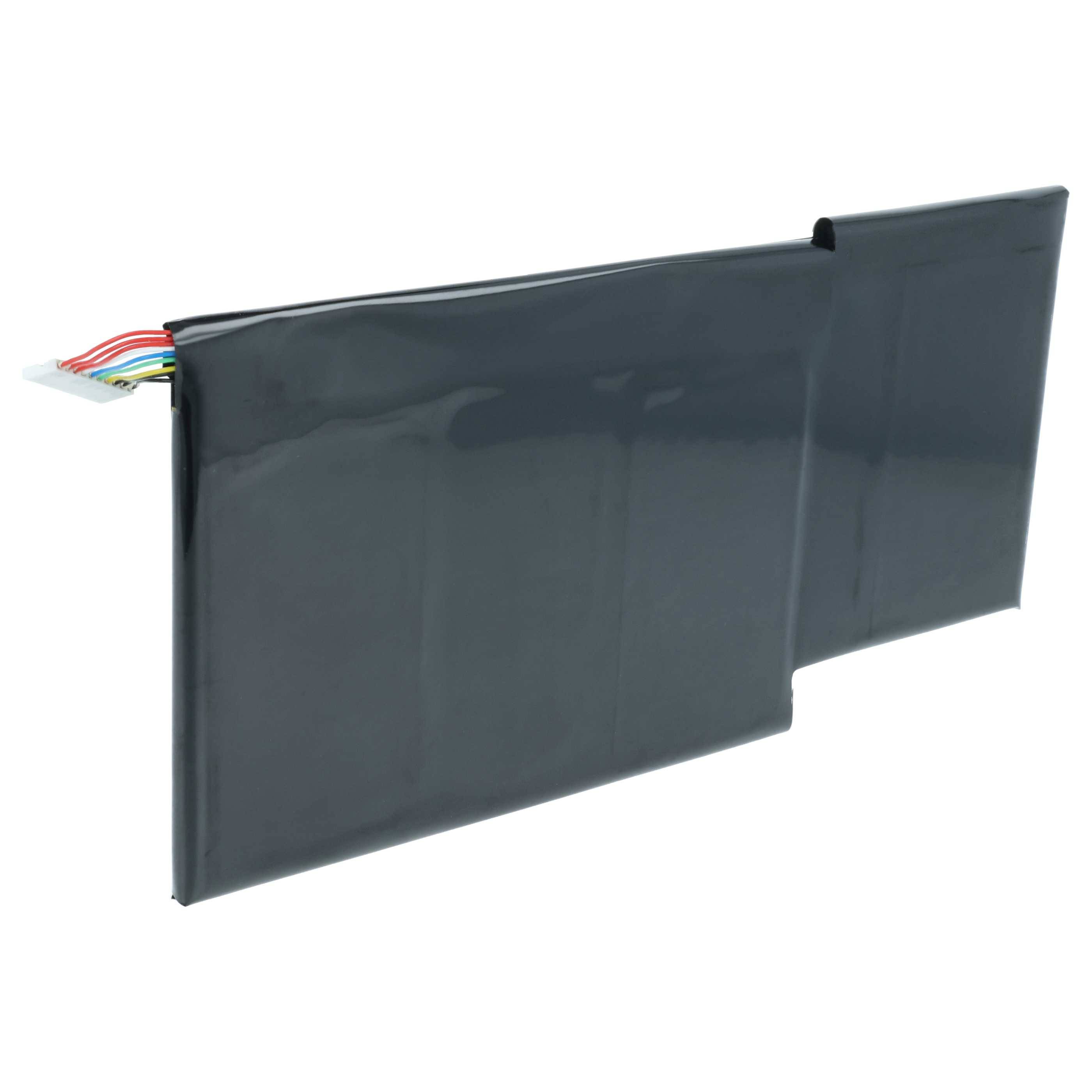 vhbw Akku kompatibel mit MSI WS63 7RK, WS63 7RF-290US, Stealth Pro GS73VR, Stealth Pro GS63VR Notebook (5300 mAh, 11,4 V, Li-Polymer)