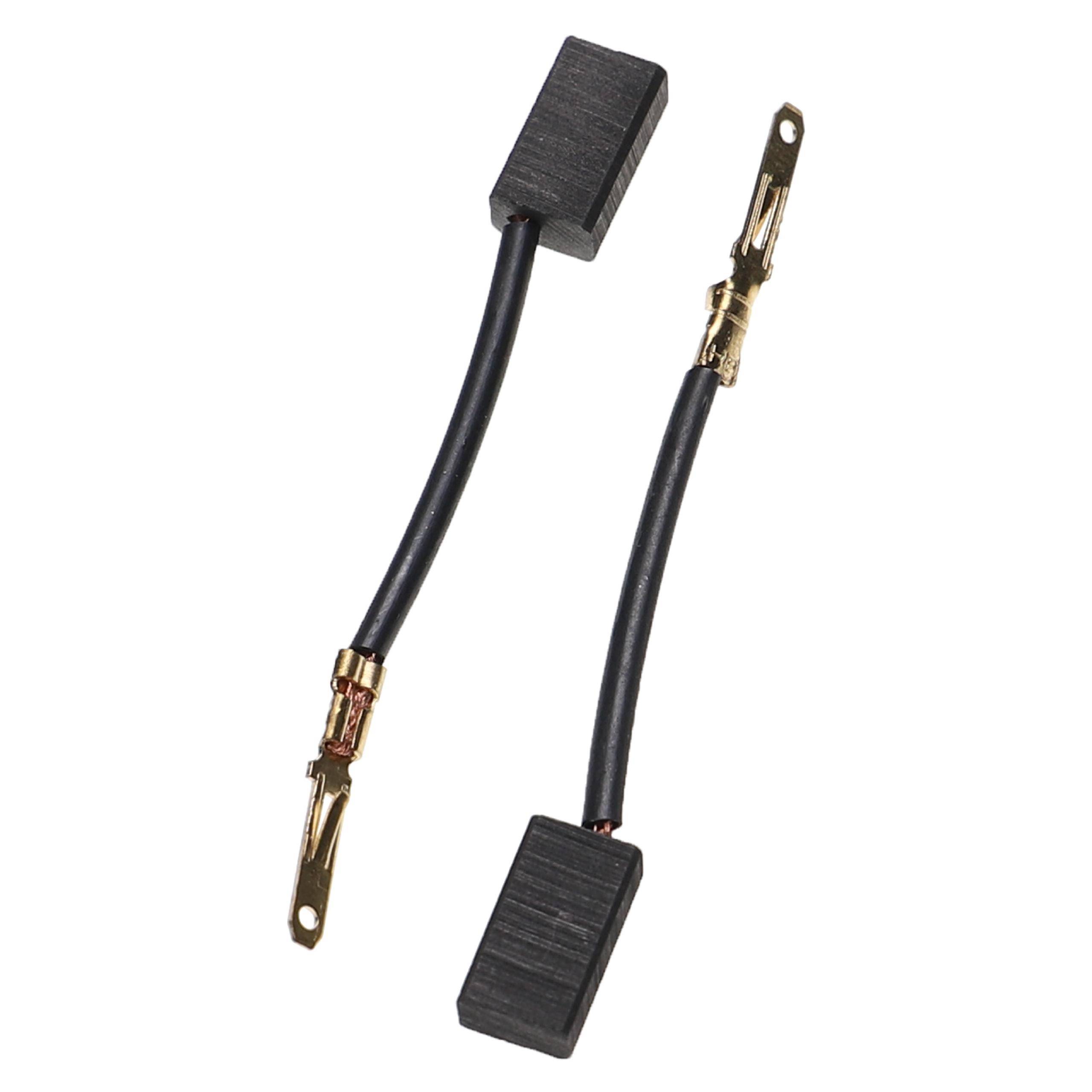 vhbw 2x Kohlebürste 5 x 8 x 14 mm Ersatz für 30711125000 für Elektrowerkzeug, Bohrmaschine