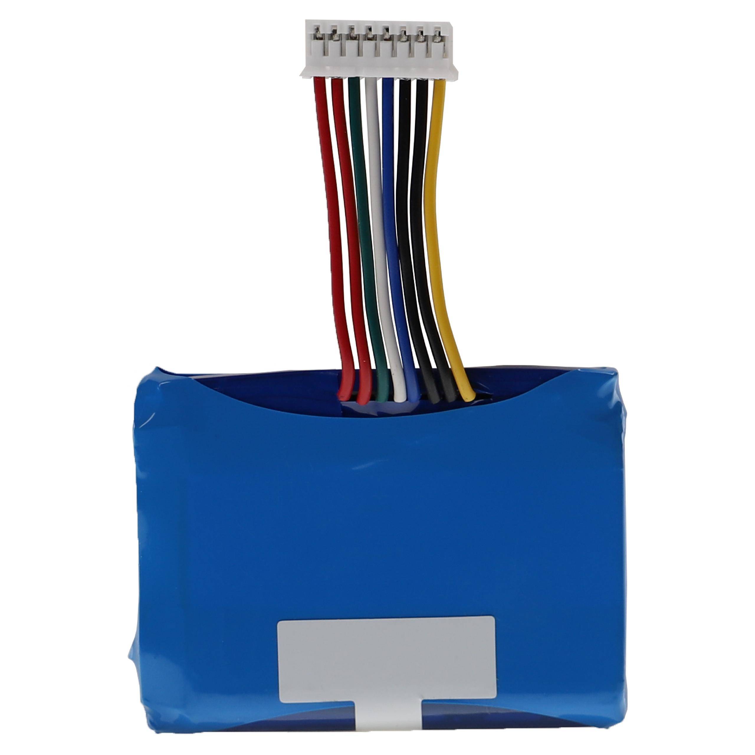 vhbw Akku kompatibel mit Castles VEGA3000-3G, V3 Kartenleser, NFC Smart Card Reader, Lesegerät (2900 mAh, 3,7 V, Li-Polymer)