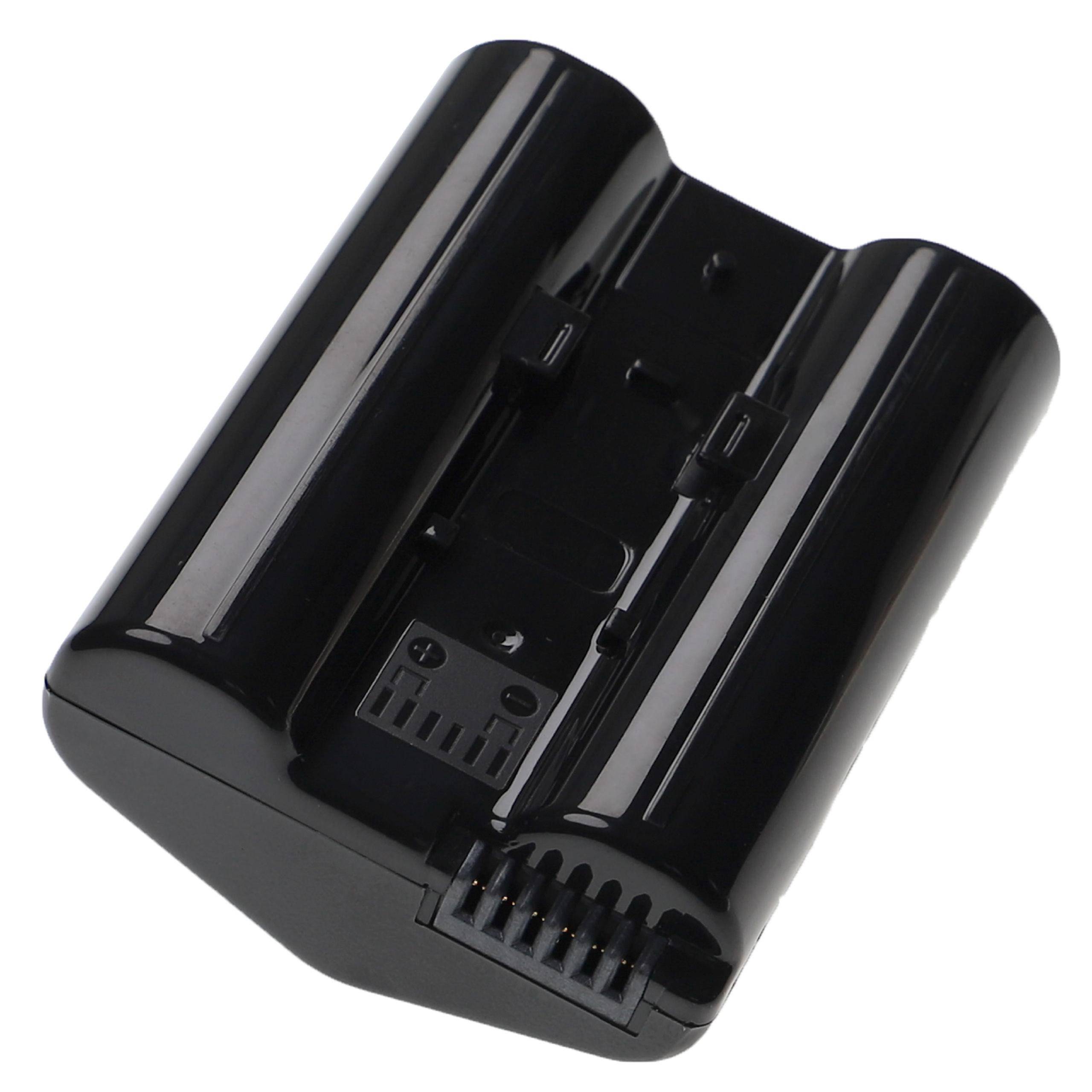 EXTENSILO 3x Akku Ersatz für Nikon EN-EL4e, EN-EL4a, EN-EL4 für Kamera (3350 mAh, 11,1 V, Li-Ion)