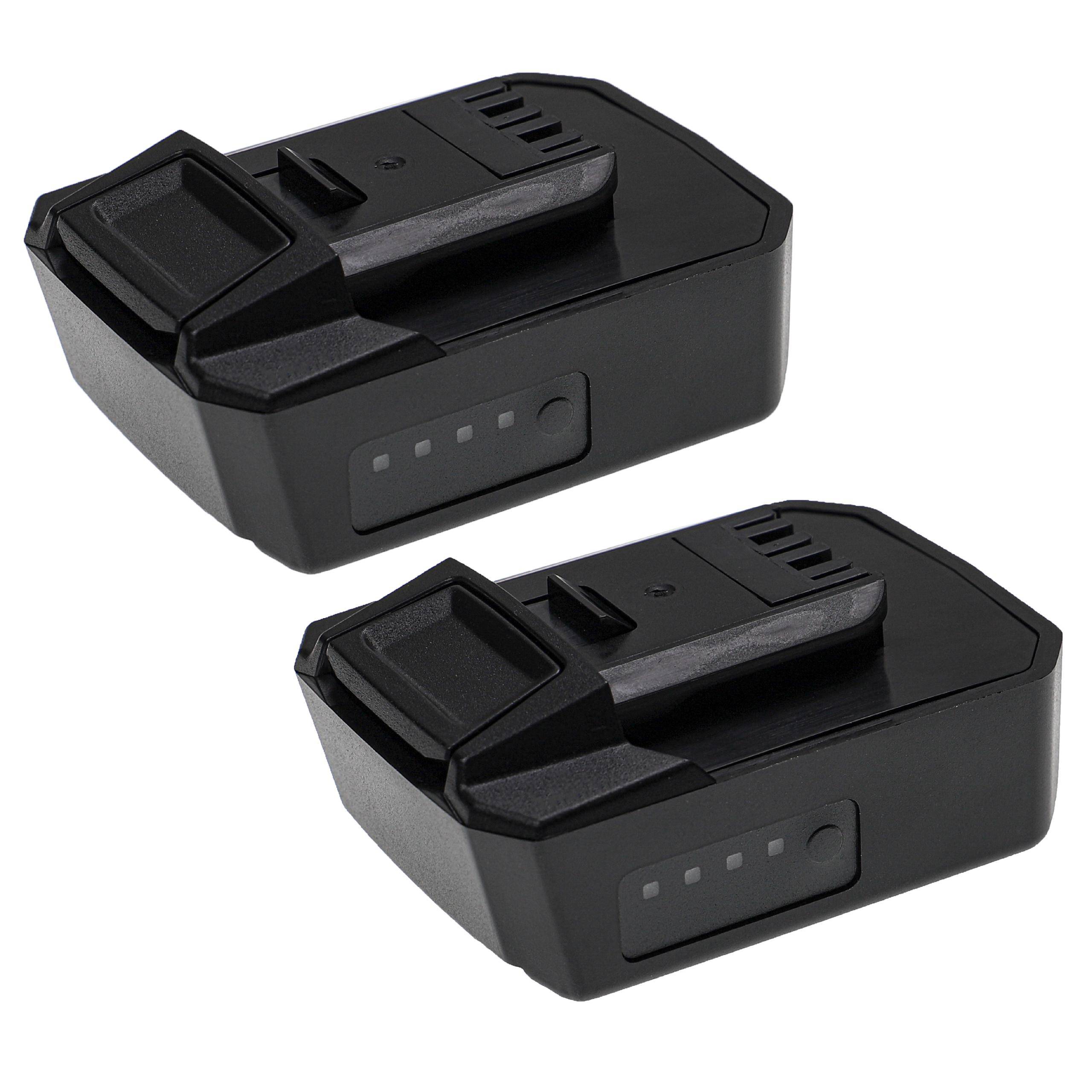 EXTENSILO 2x Akku kompatibel mit Hilti SID 2-A, SFD 2-A, SID 2-A12, SFD 2-A12, SFE 2-A12, SF 2H-A12 Werkzeug (2500 mAh, Li-Ion, 10,8 V)