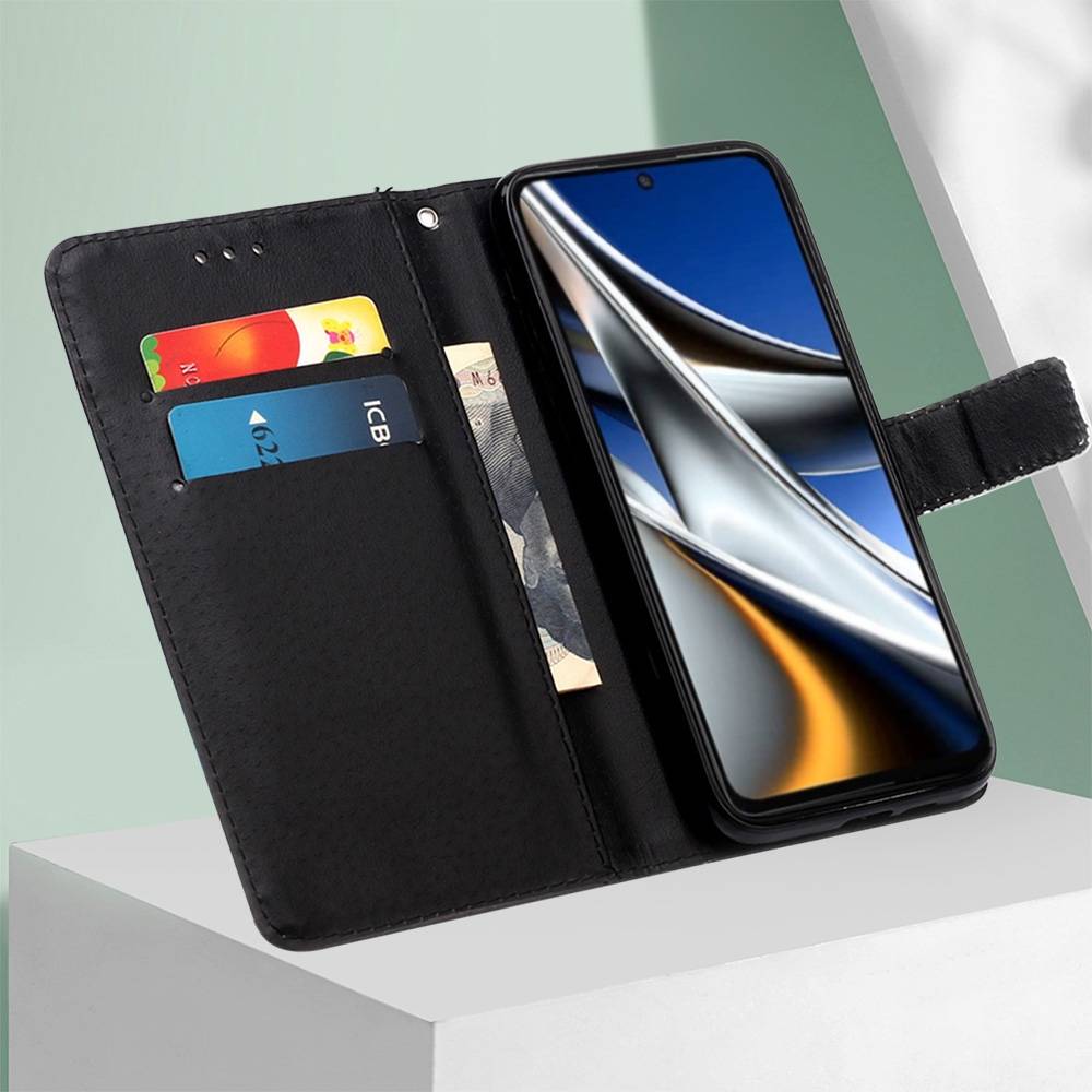 Für Xiaomi Poco X4 Pro 5G Kunstleder Handy Tasche Book Motiv 10 Schutz Hülle Case Cover Etui Neu