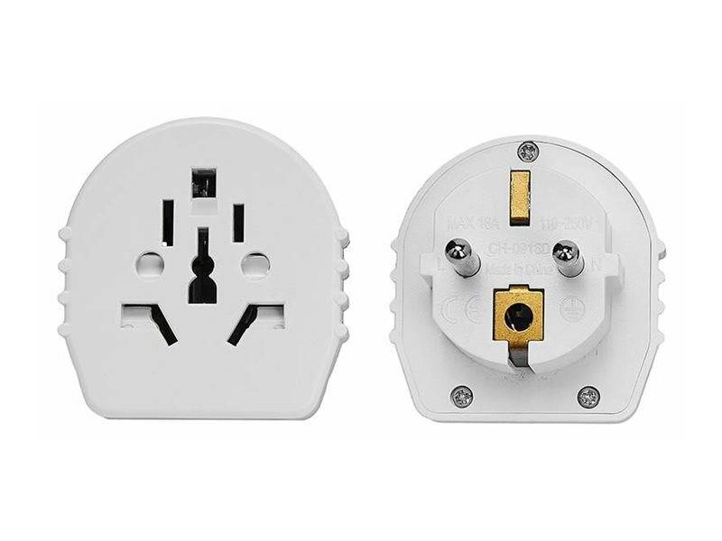 MicroConnect SKROSS - Adapter für Power Connectorweiß - Europa