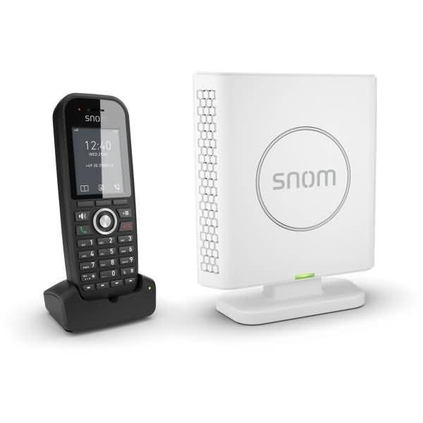 snom m430 IP-DECT Basisstation und Mobilteil