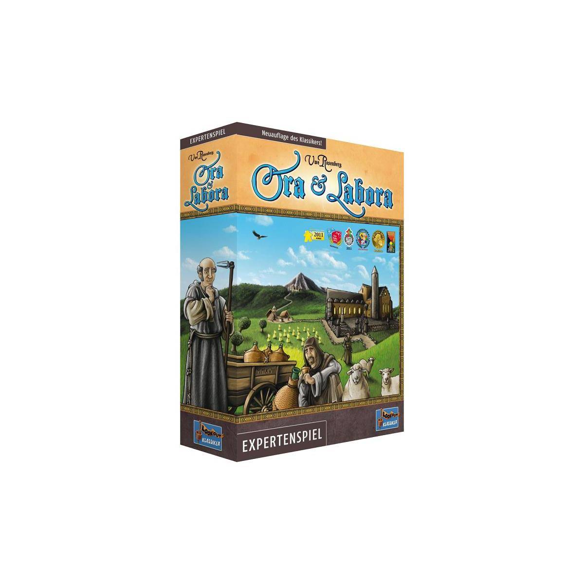 LOOD0036 - Ora et Labora Relaunch - Kartenspiel, für 1-4 Spieler, ab 10 Jahren (DE-Ausgabe)