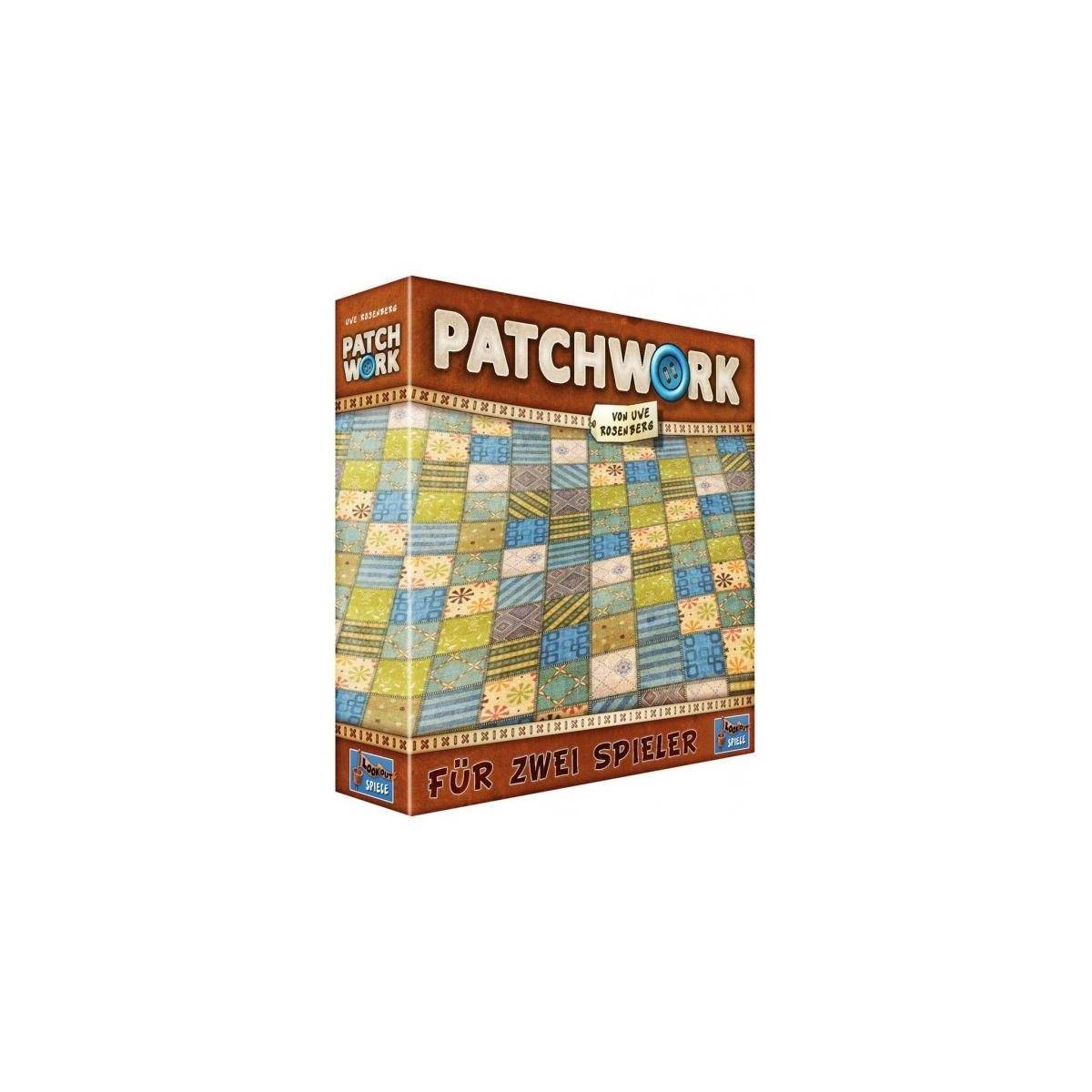 LOOD0008 - Patchwork - Brettspiel, für 2 Spieler ab 8 Jahren (DE-Ausgabe)