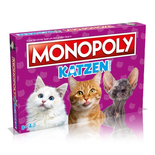 Monopoly - Katzen Brettspiel Gesellschaftsspiel Spiel Tiere Monopoly - Katzen Brettspiel Gesellschaftsspiel Spiel Tiere