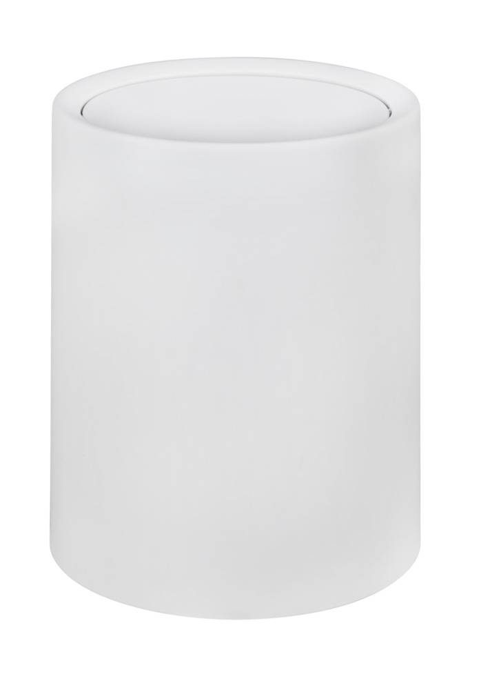 Schwingdeckeleimer Atri Weiß