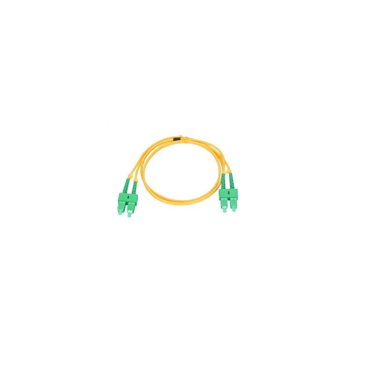 EX.2800 - Ersatzteil: LWL-Kabel SC/APC-SC/APC SM Duplex 3,0 mm, 15 m
