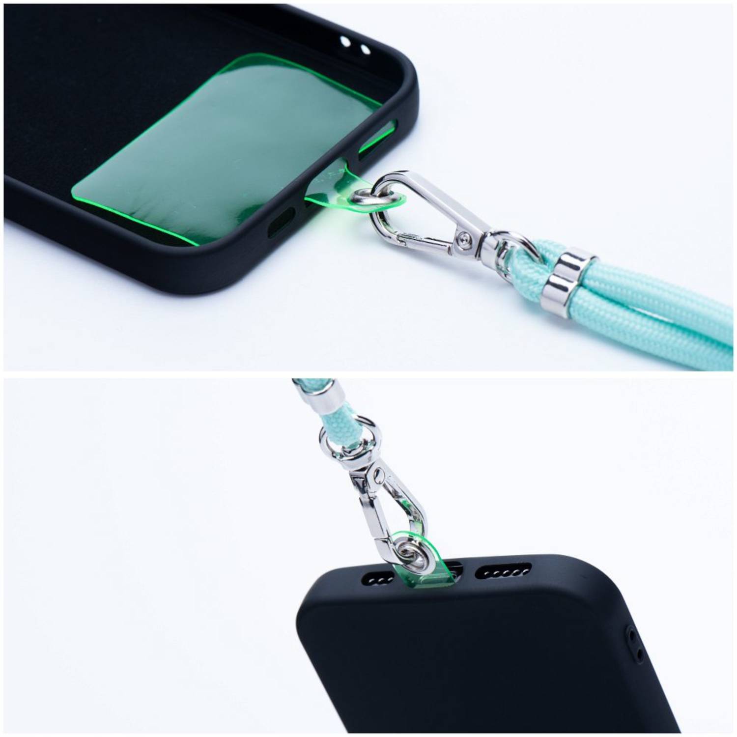 JAMCOVER universelles Handyband Poly Mint, Lanyard, Schlüsselband, Handykette