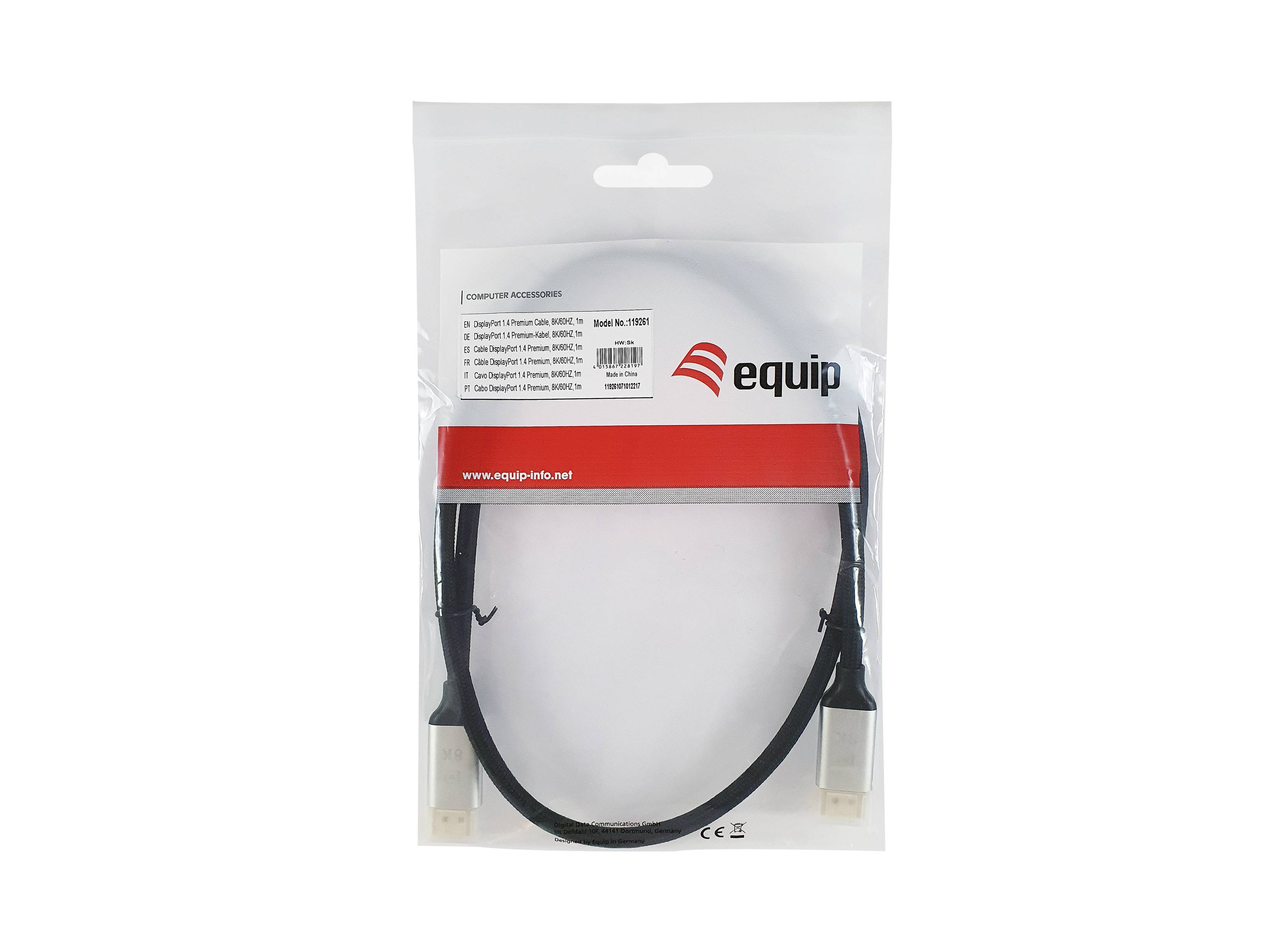 Equip DisplayPort-Kabel - DisplayPort (M)