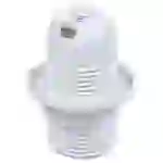 1 x E14 Lampenfassung (PBT), Gewindefassung mit Einbauring Weiß (RAL 9003) 1 x E14 Lampenfassung (PBT), Gewindefassung mit Einbauring Weiß (RAL 9003)