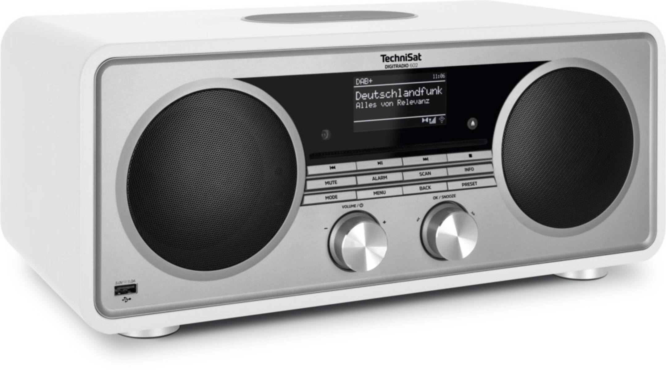 TechniSat DAB+Digitalradio DIGITRADio602 ws/si