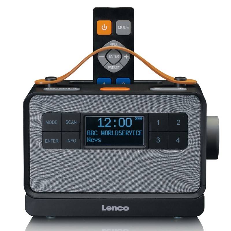 4 Stk. LENCO DAB+ Radio PDR-065BK