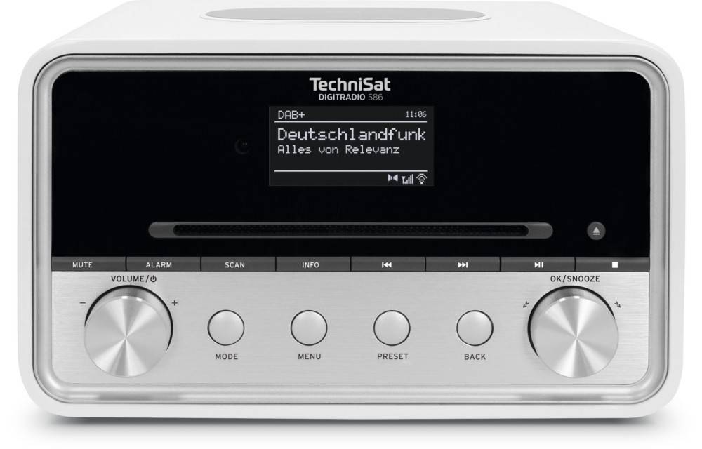 TechniSat DAB+Digitalradio DIGITRADio586 ws/si