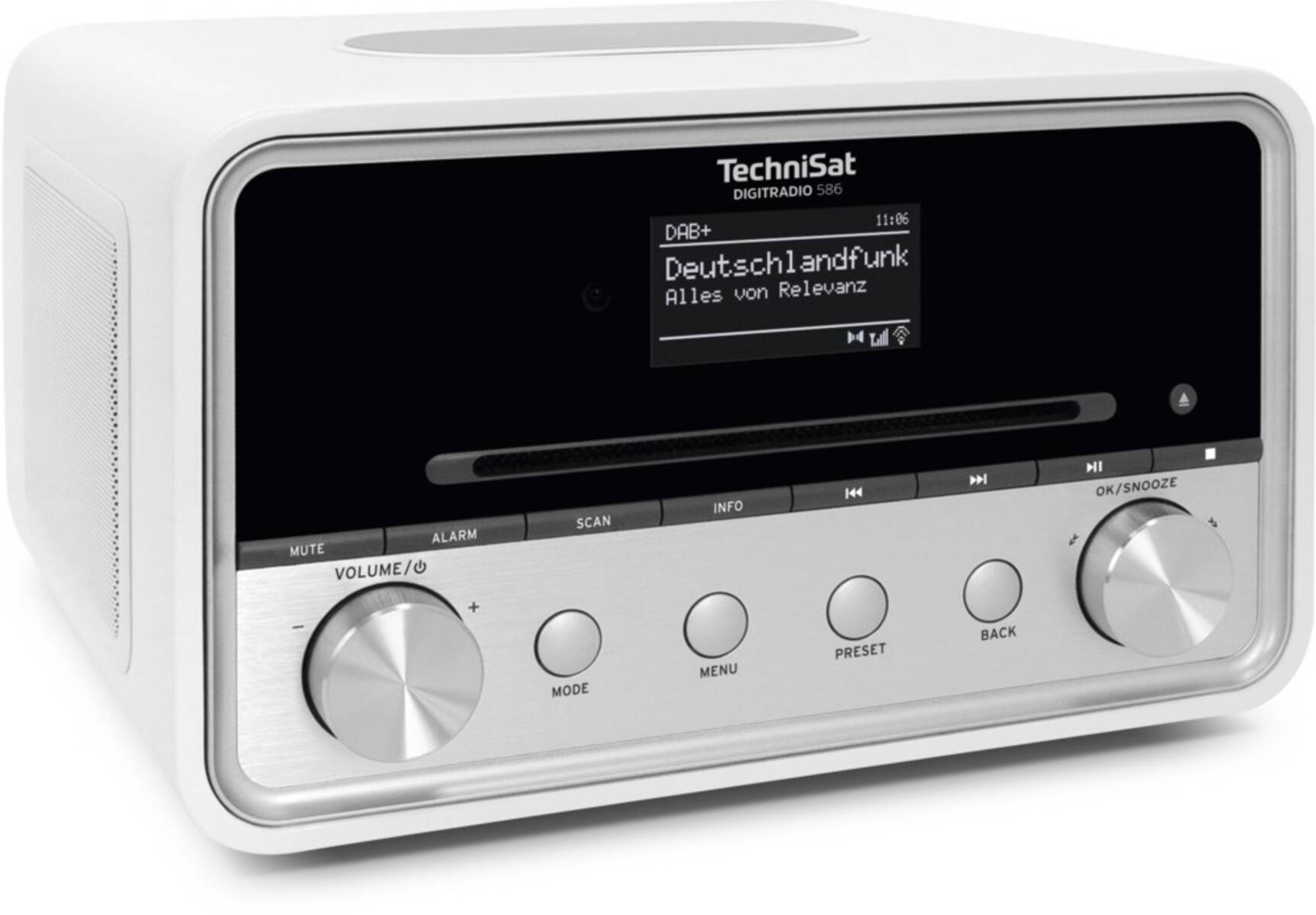 TechniSat DAB+Digitalradio DIGITRADio586 ws/si
