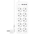 XO WL07 Verlängerungskabel Steckdose Steckdosen Erweiterung 2x 2,4A USB 16A 4000W Max. Weiß XO WL07 Verlängerungskabel Steckdose Steckdosen Erweiterung 2x 2,4A USB 16A 4000W Max. Weiß