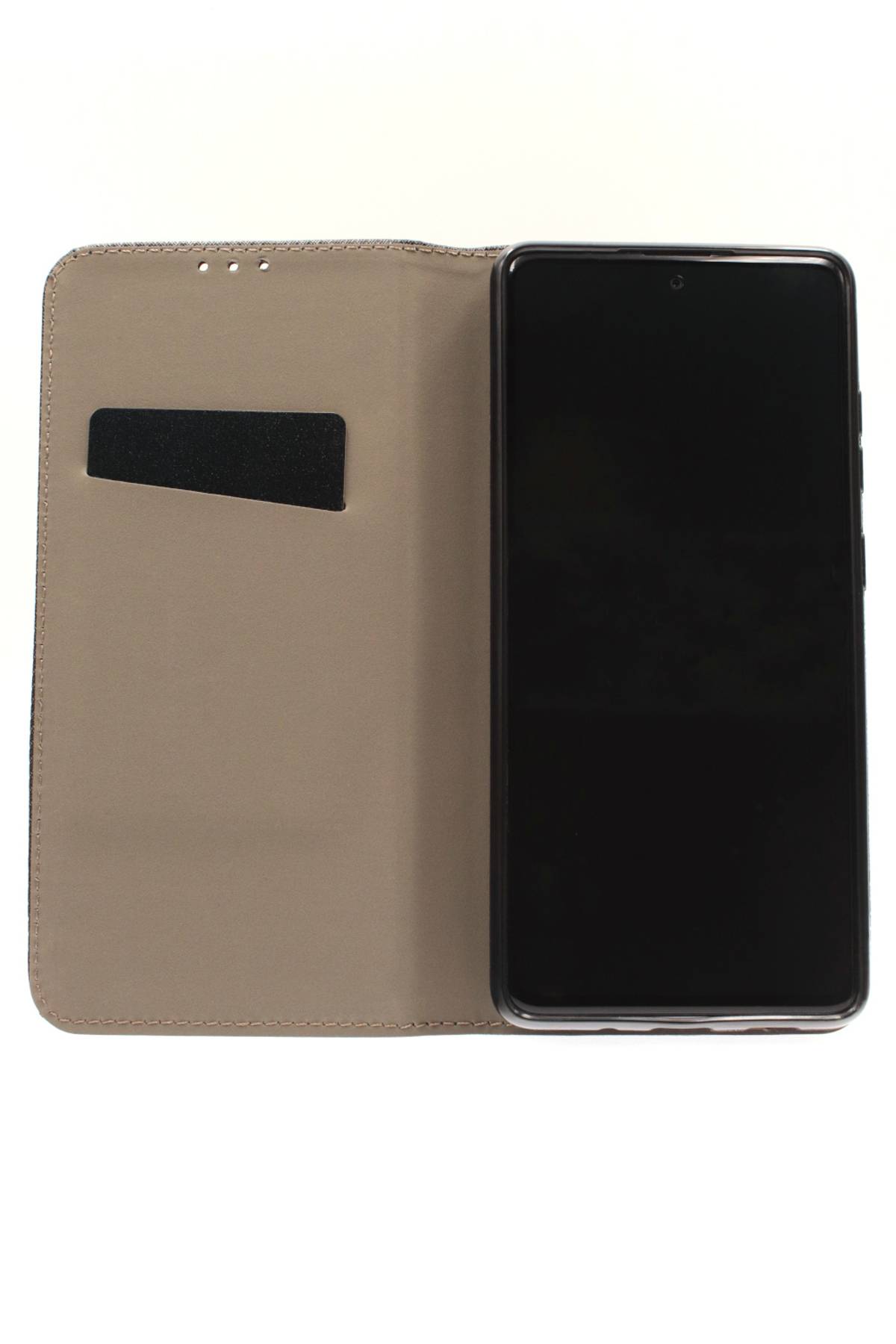 JAMCOVER Bookcase Texture Schwarz für Samsung Galaxy A36 5G, Galaxy A56 5G
