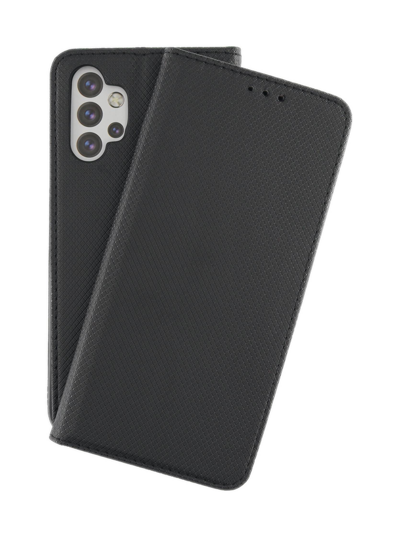 JAMCOVER Bookcase Texture für Samsung Galaxy Galaxy A13, A13 NE, A13 4G - Handytasche mit Kartenfach und Standfunktion