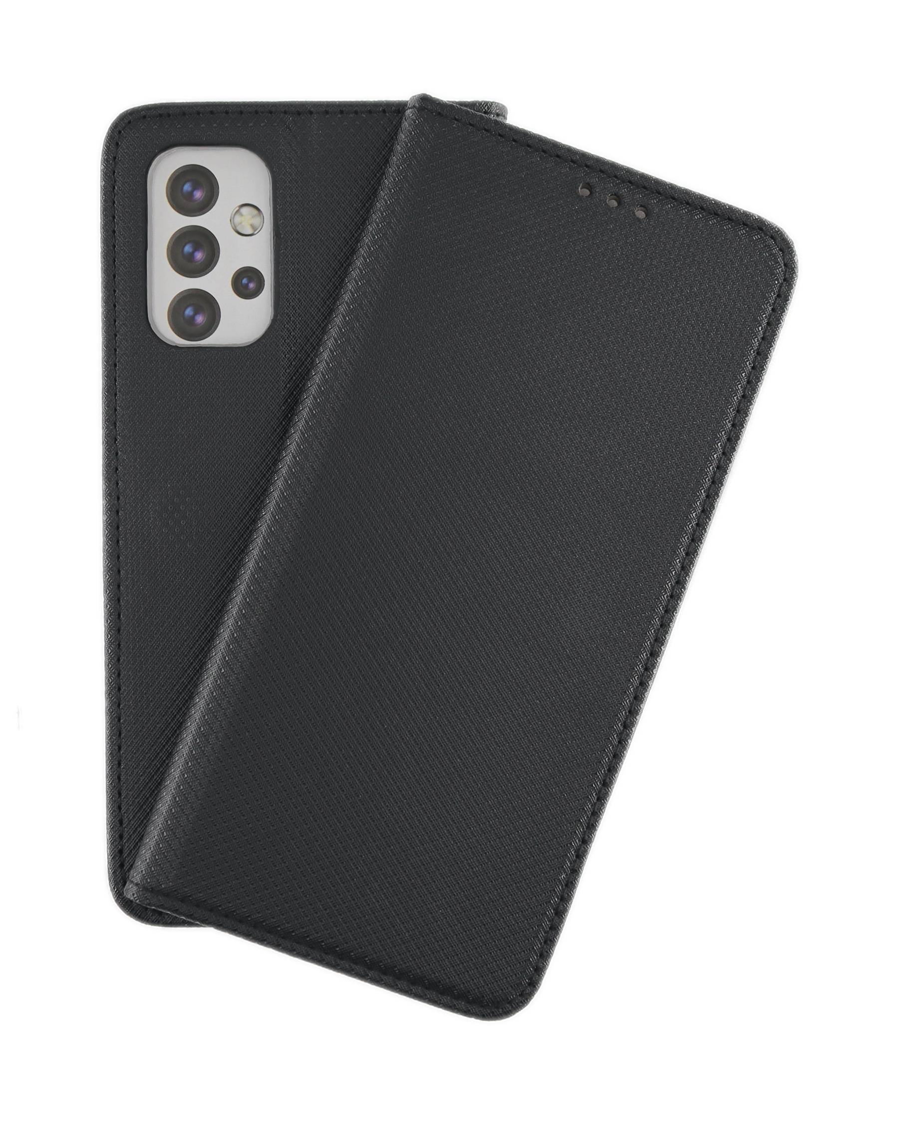 JAMCOVER Bookcase Texture für Samsung Galaxy A23 5G - Handytasche mit Kartenfach und Standfunktion