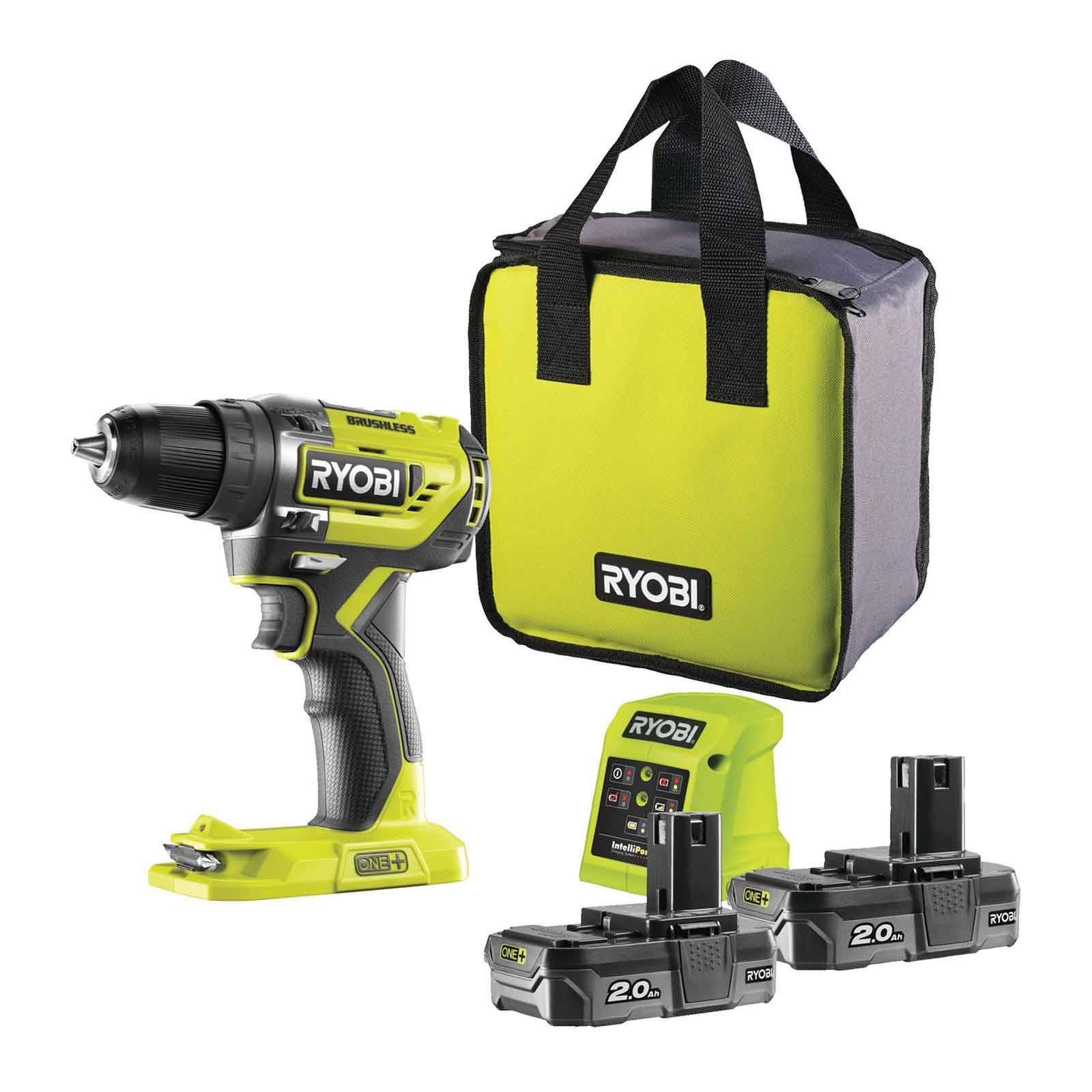 RYOBI Akku-Bohrschrauber R18DD5-220S ONE+ 18V 2Ah