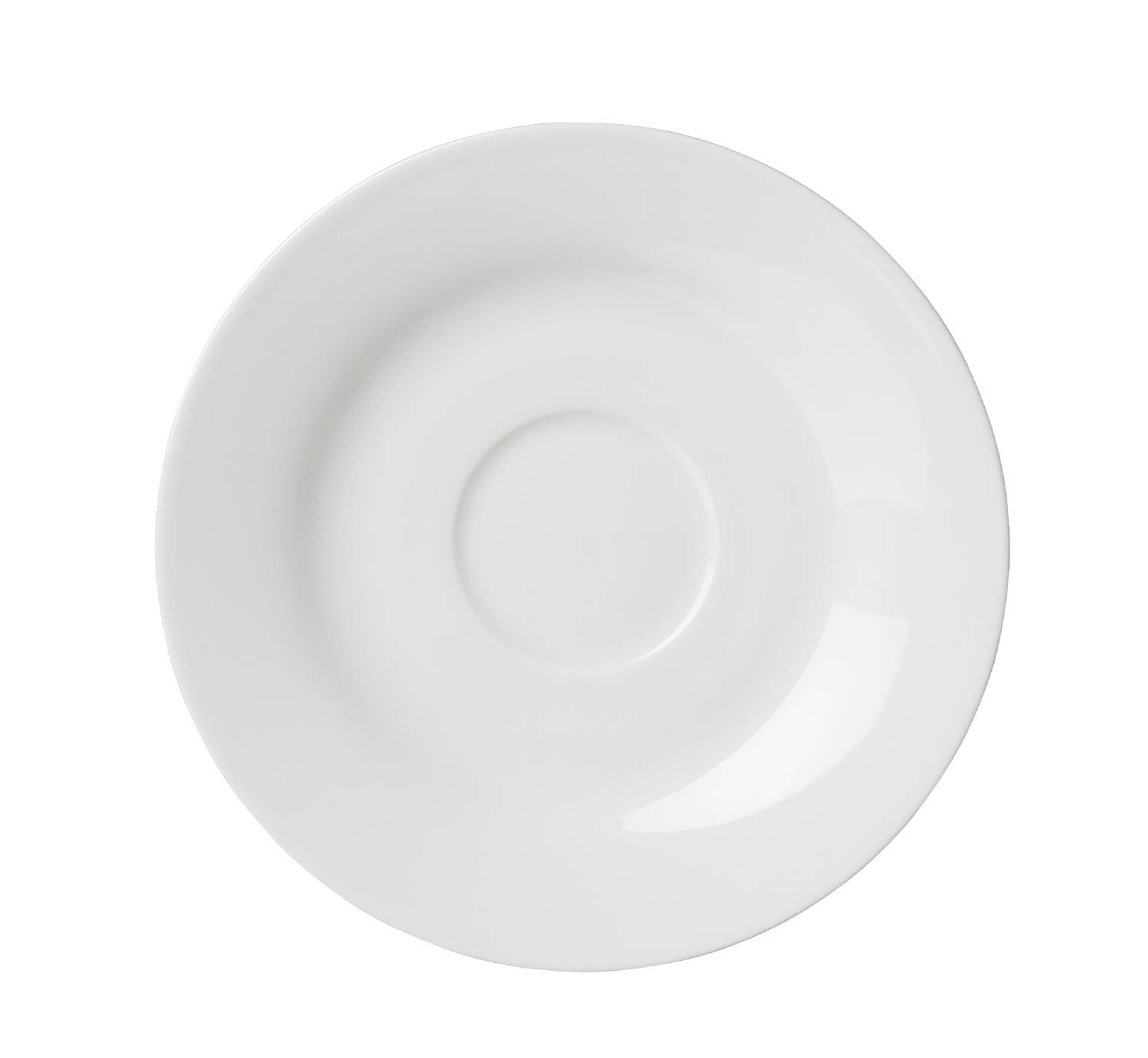 Ritzenhoff & Breker Porzellan Cafe-au-lait Untertasse Bianco weiß