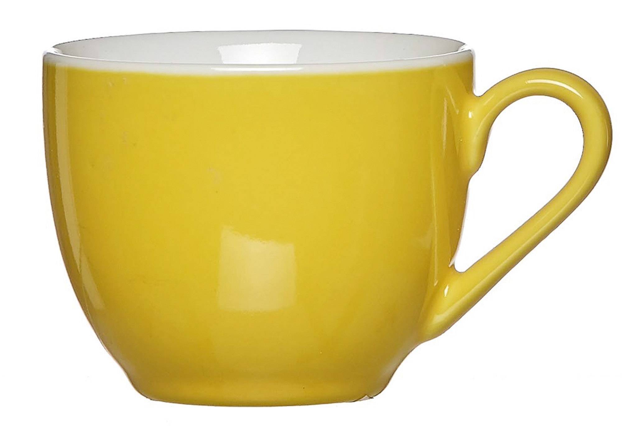 Ritzenhoff & Breker Porzellan Espresso Obertasse Doppio sonnengelb 80 ml