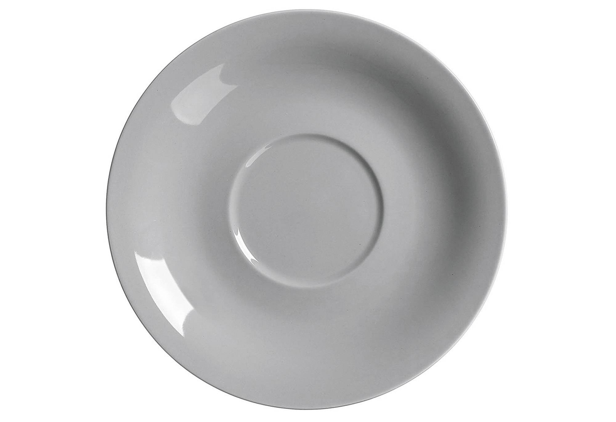 Ritzenhoff & Breker Porzellan Jumbo Untertasse Doppio grau