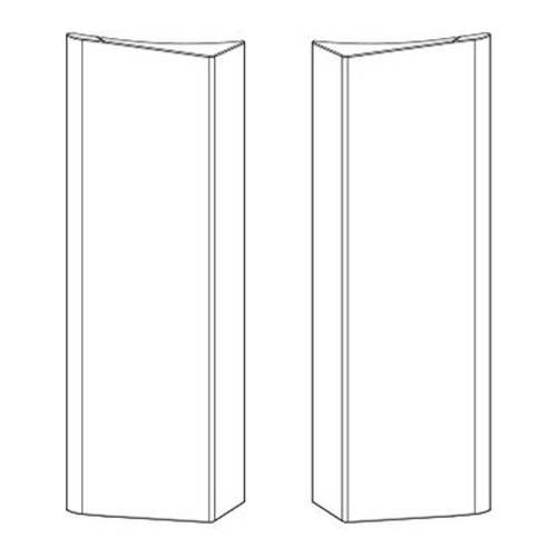 NEXO GMT-FLGM10 - Paar magnetische Einsätze passend für GEO M10 (120° Öffnungswinkel horizontal)