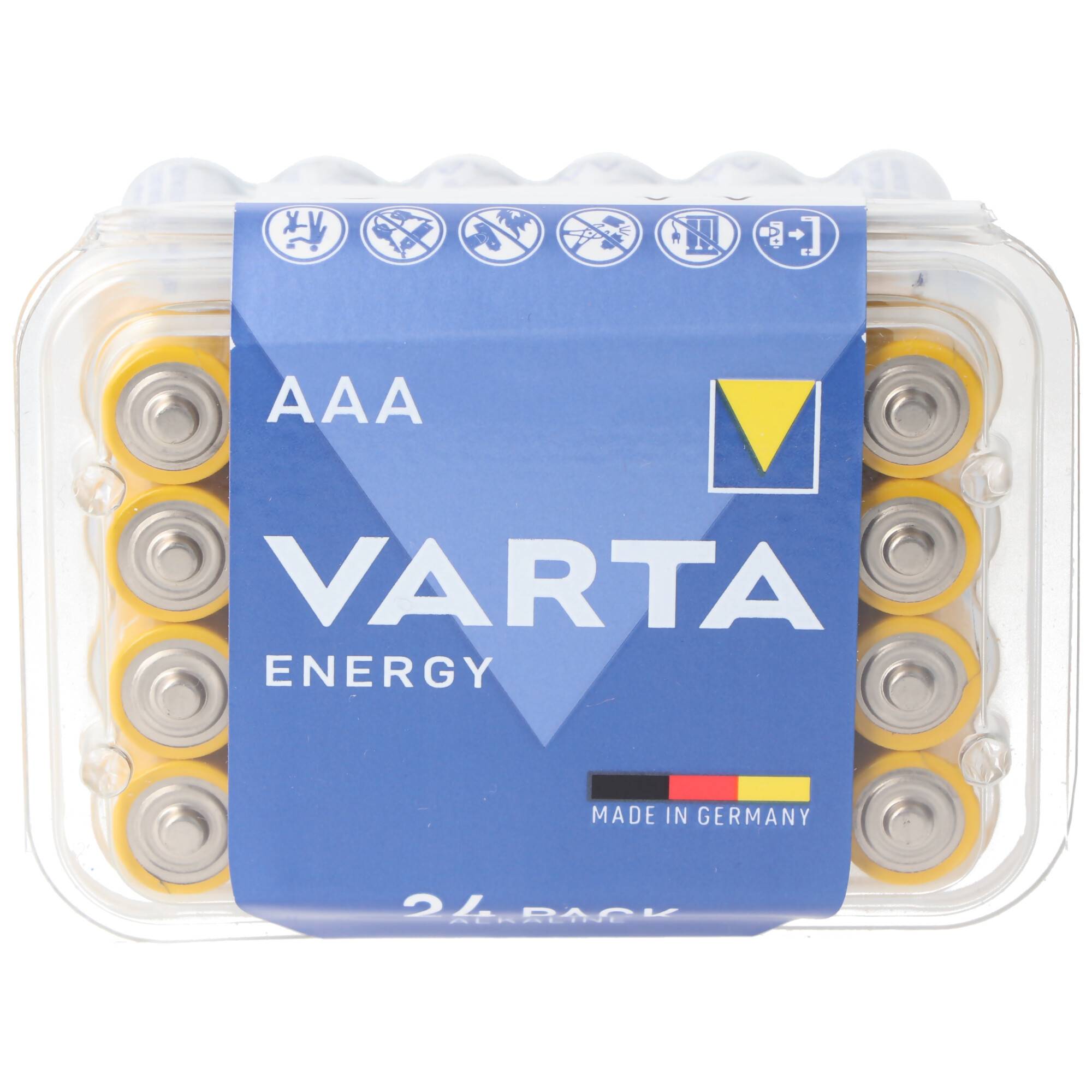 24er Sparpack Varta Energy 4103 Micro inklusive Aufbewahrungsbox