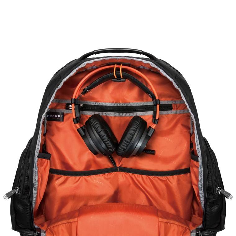 EVERKI Laptop-Rucksack ContemPRO 117 für Geräte bis 18-Zoll mit extra Schutzhülle für Spielekonsolen