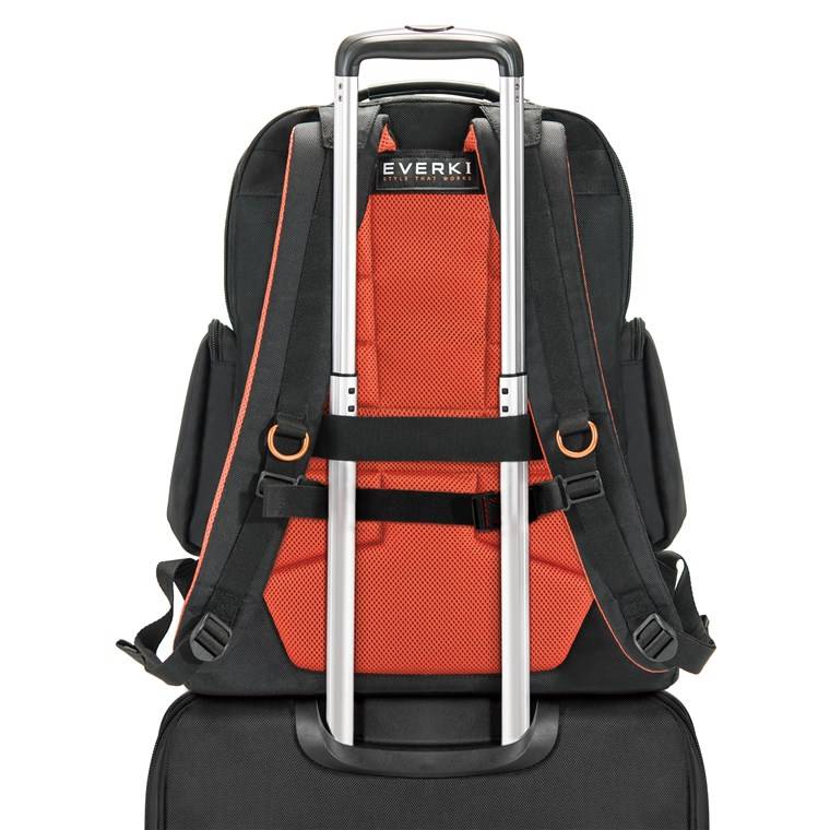 EVERKI Laptop-Rucksack ContemPRO 117 für Geräte bis 18-Zoll mit extra Schutzhülle für Spielekonsolen