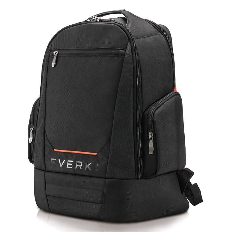 EVERKI Laptop-Rucksack ContemPRO 117 für Geräte bis 18-Zoll mit extra Schutzhülle für Spielekonsolen