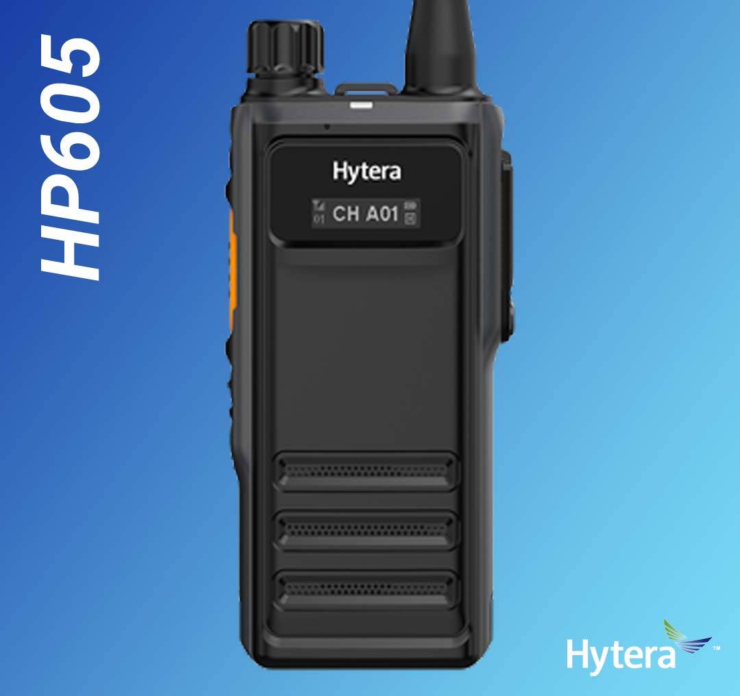SET Hytera HP605 VHF Batterie Ladegeräte Antenne 146-174 MHz AN0160H13 HP605V1
