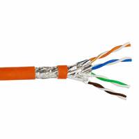 HELOS - Verlegekabel Cat 7 S/FTP PiMF LSZH orange 500m Trommel - Verlegekabel - Netzwerk