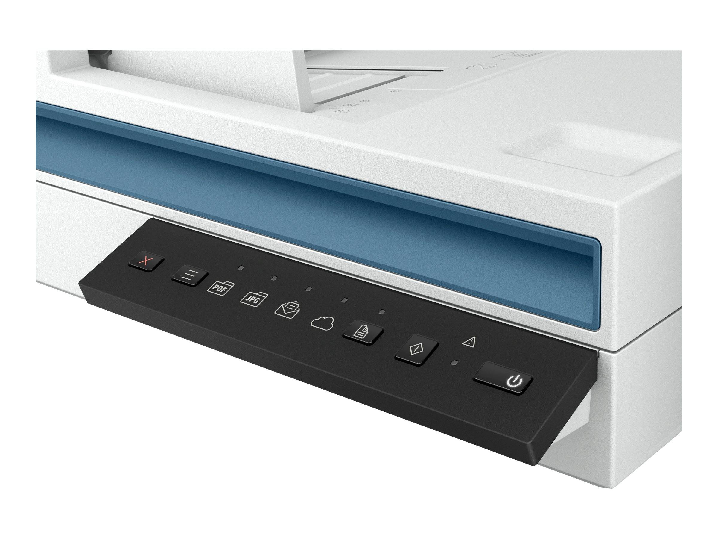 HP Scanjet Pro 2600 f1 - Dokumentenscanner - CMOS / CIS - Duplex - A4/Legal - 1200 dpi x 1200 dpi - bis zu 25 Seiten/Min