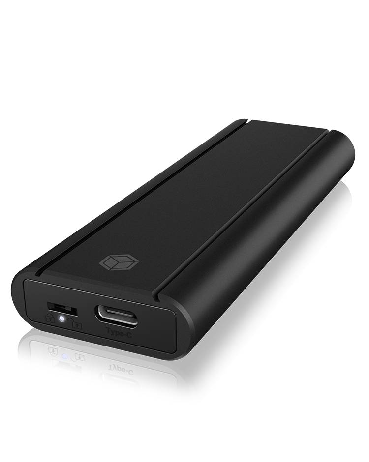 ICY Box Externe Speicherverpackung USB 3.2 Gen 2 M.2 NVMe Karte PCIe NVMe