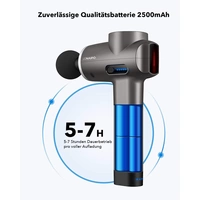 NAIPO Massagepistole »MGPC-007«, NAIPO Massage Gun Tiefengewebe Muskel Percussion Massagegerät NAIPO Massagepistole »MGPC-007«, NAIPO Massage Gun Tiefengewebe Muskel Percussion Massagegerät