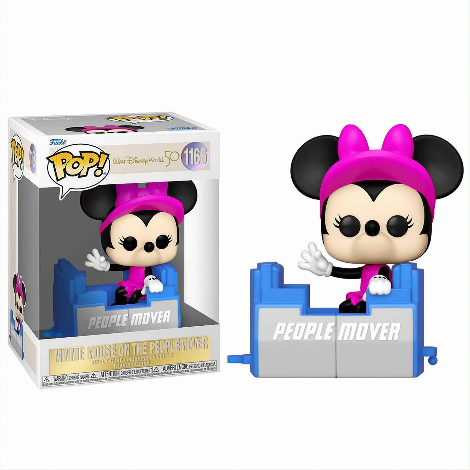 POP - Disney World 50 -Minnie Mouse on Peoplemover Neu & OVP