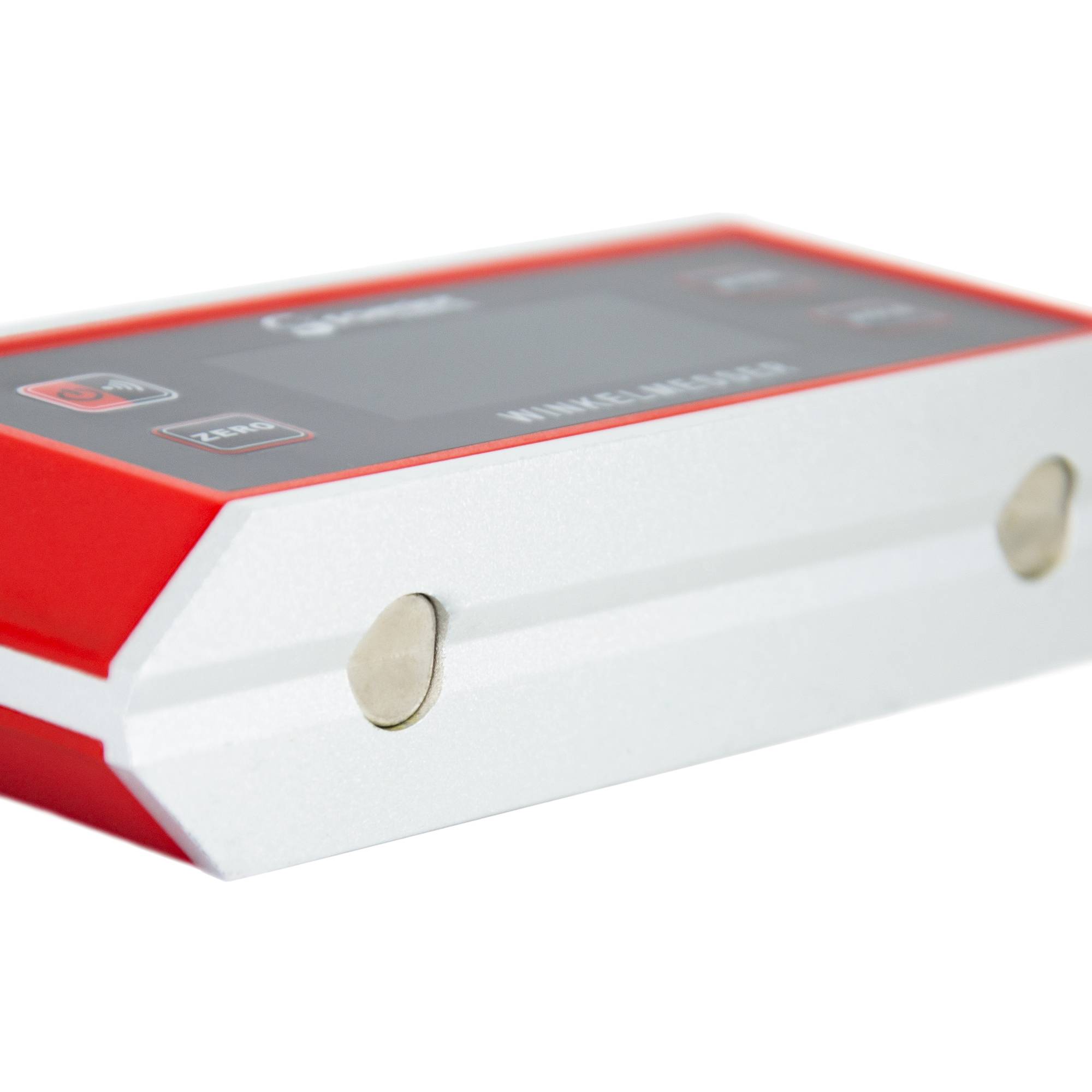 SCHMIDT security tools Digitaler Winkelmesser - LCD Display - magnetisch - Tonfunktion - Wasserdicht IP65 - Messbereich 90° - Gradmesser