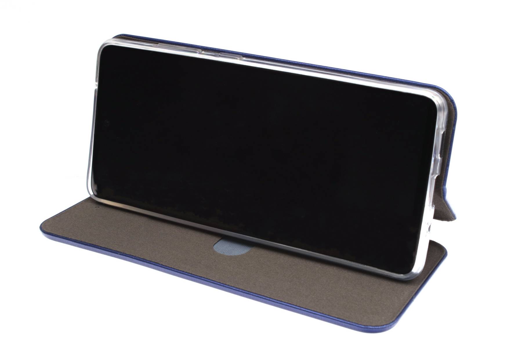 JAMCOVER Bookcase Rounded f. Samsung Galaxy A13, A13 NE, A13 4G - Handytasche mit abgerundeten Kanten, Kartenfach & Standfunktion