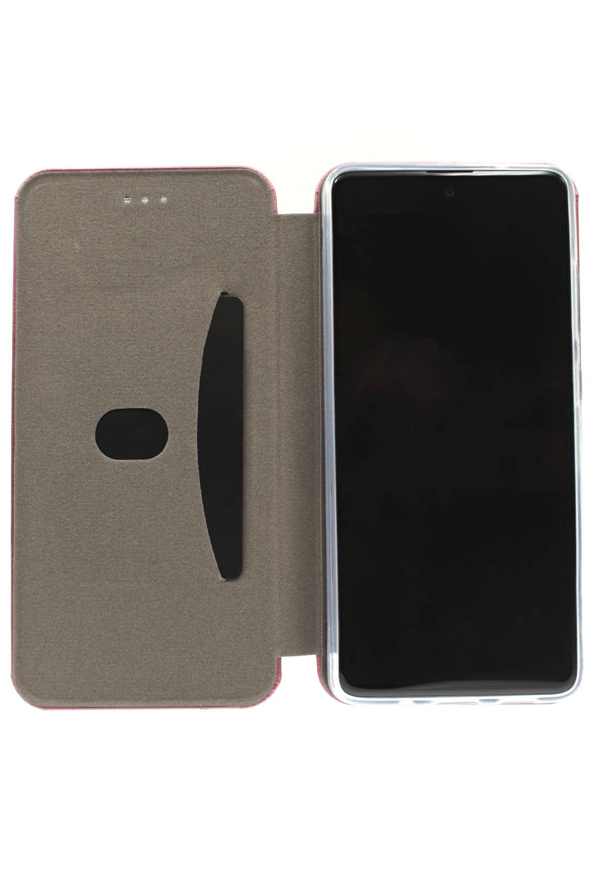 JAMCOVER Bookcase Rounded Weinrot für Apple iPhone 16e, iPhone 17e