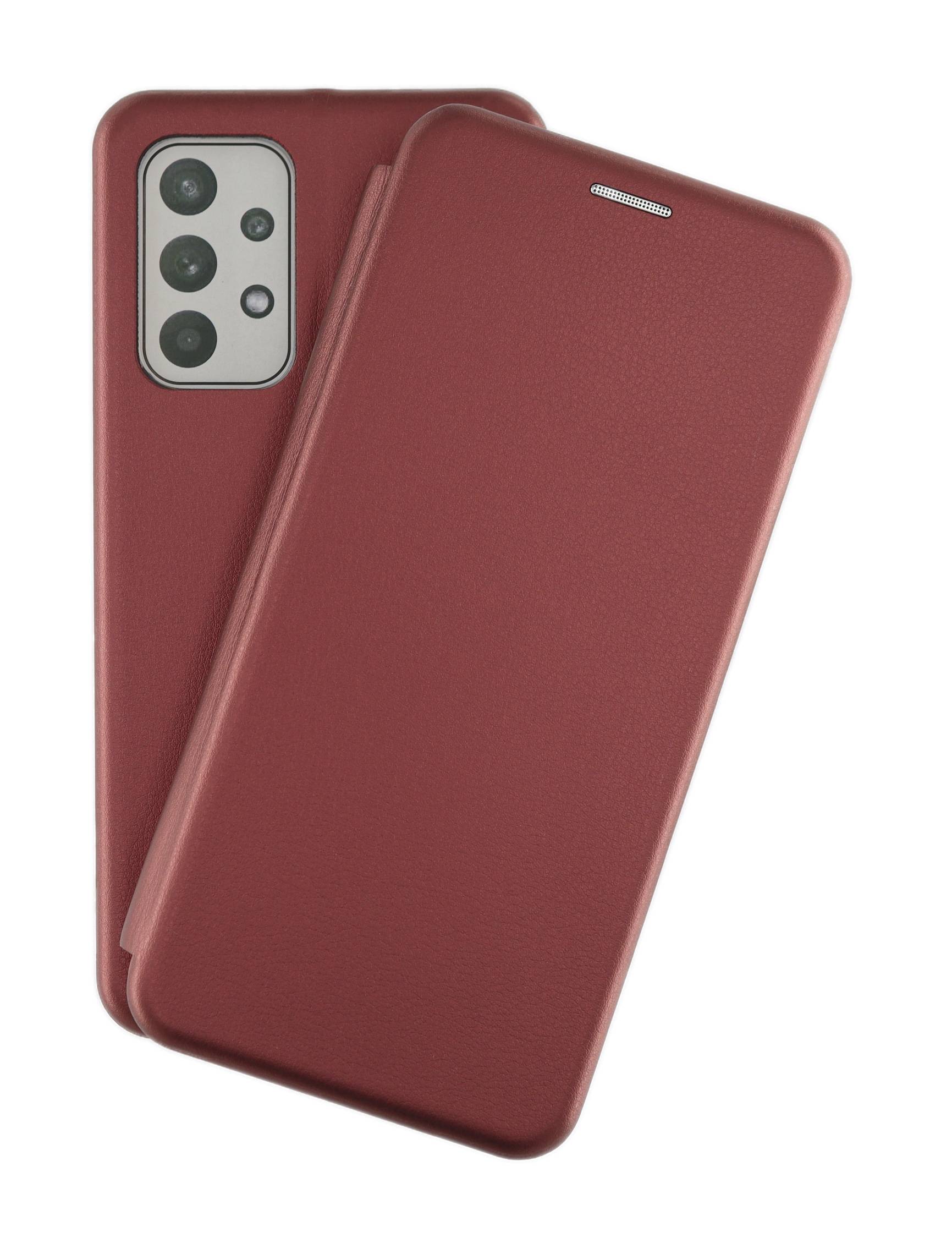 JAMCOVER Bookcase Rounded für Samsung Galaxy A53 5G - Handytasche mit abgerundeten Kanten, Kartenfach und Standfunktion