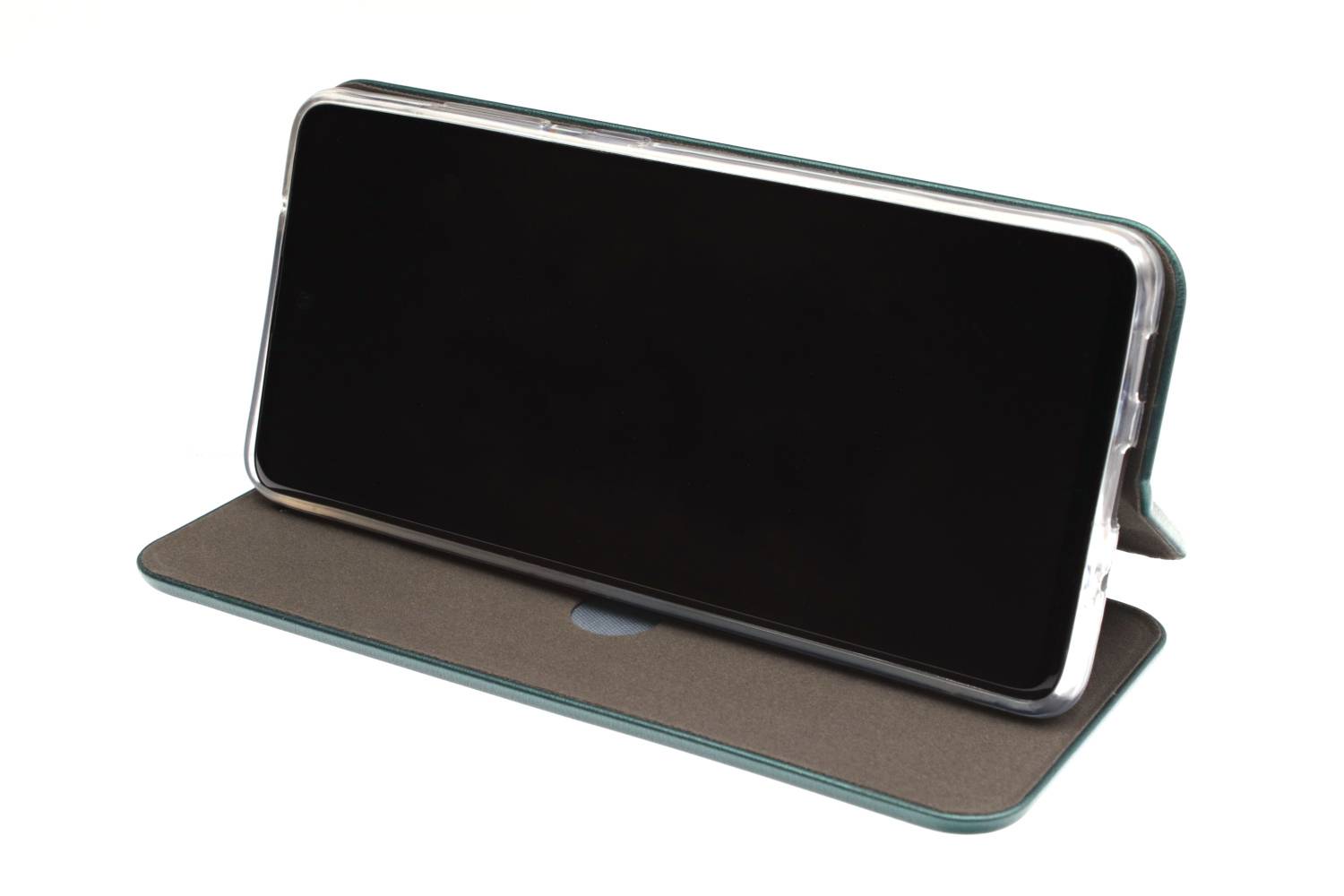 JAMCOVER Bookcase Rounded für Samsung Galaxy A53 5G - Handytasche mit abgerundeten Kanten, Kartenfach und Standfunktion