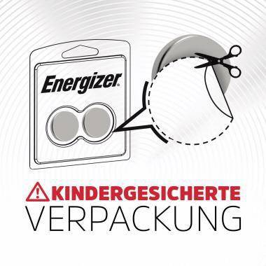 Energizer Knopfzelle CR 2016 E301021902 Lithium 2 St./Pack.