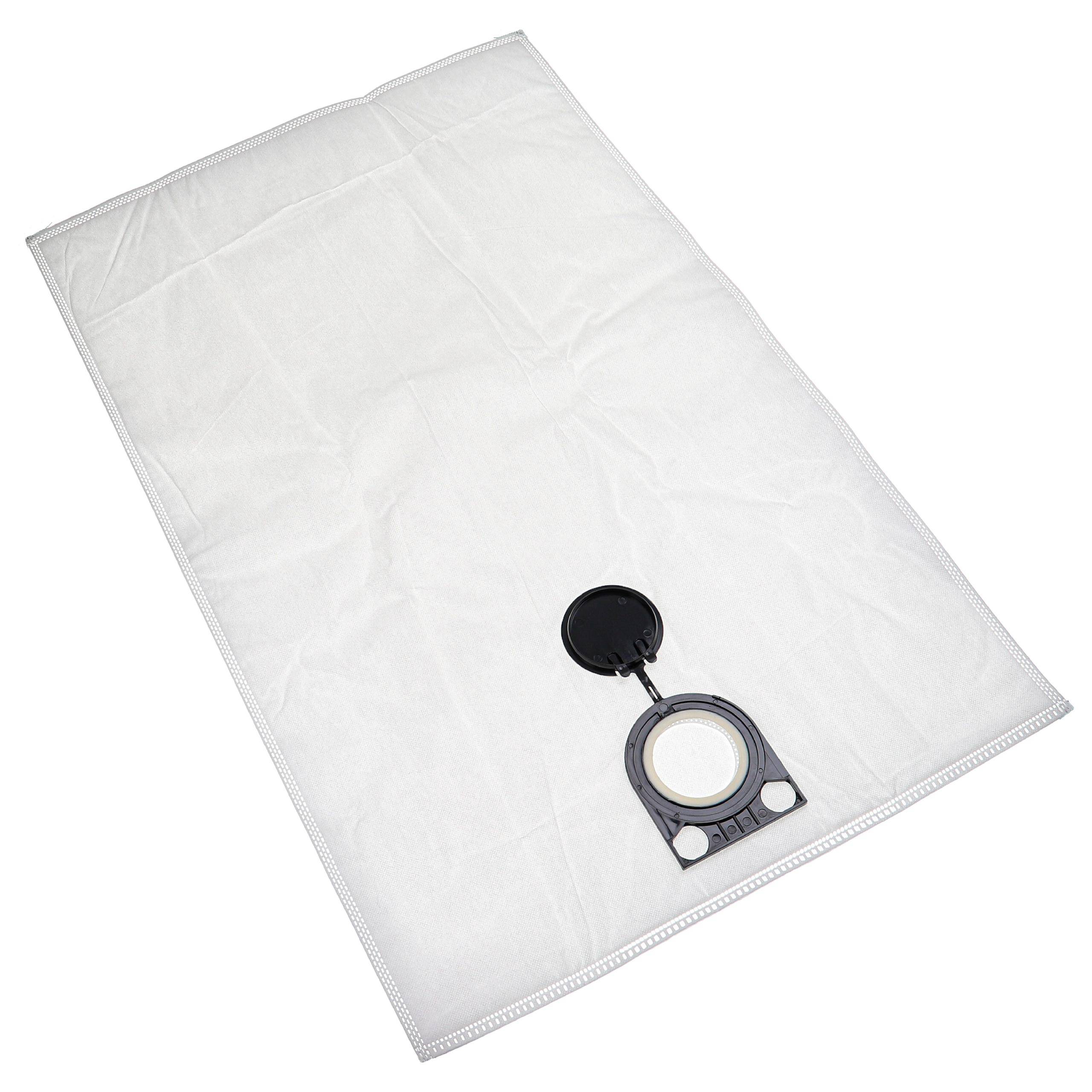 vhbw 20x Staubsaugerbeutel kompatibel mit Bosch GAS 50, GAS 50 M Staubsauger - Mikrovlies, 45cm x 33,5cm Weiss