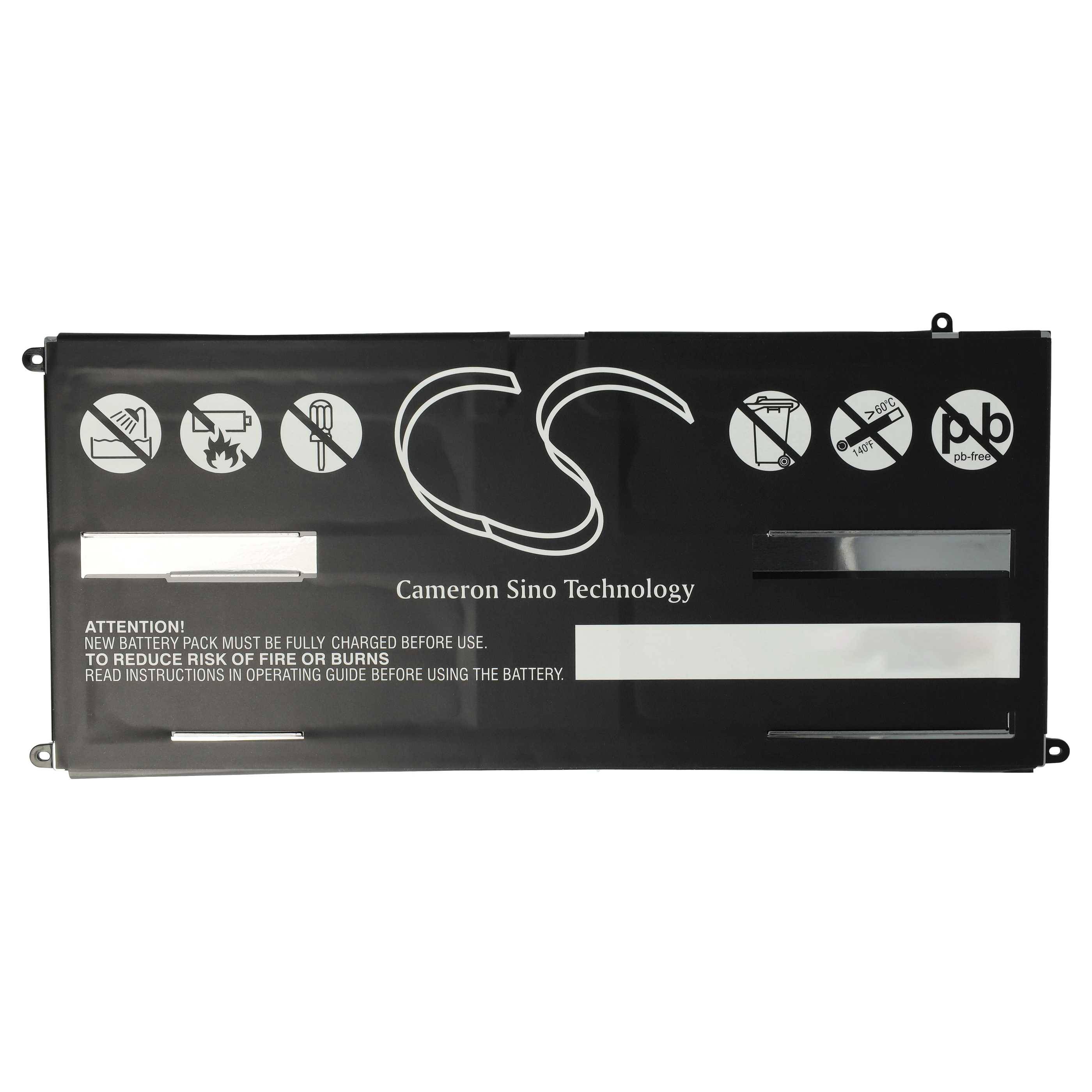 vhbw Akku Ersatz für Lenovo L10M4P12, 121500093 für Notebook (3600 mAh, 14,8 V, Li-Polymer)