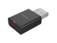 Schwarzer USB-Flash-Laufwerk-Adapter mit USB-A-Stecker und kleiner roter Anzeigeleuchte am Ende.